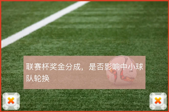 联赛杯奖金分成，是否影响中小球队轮换